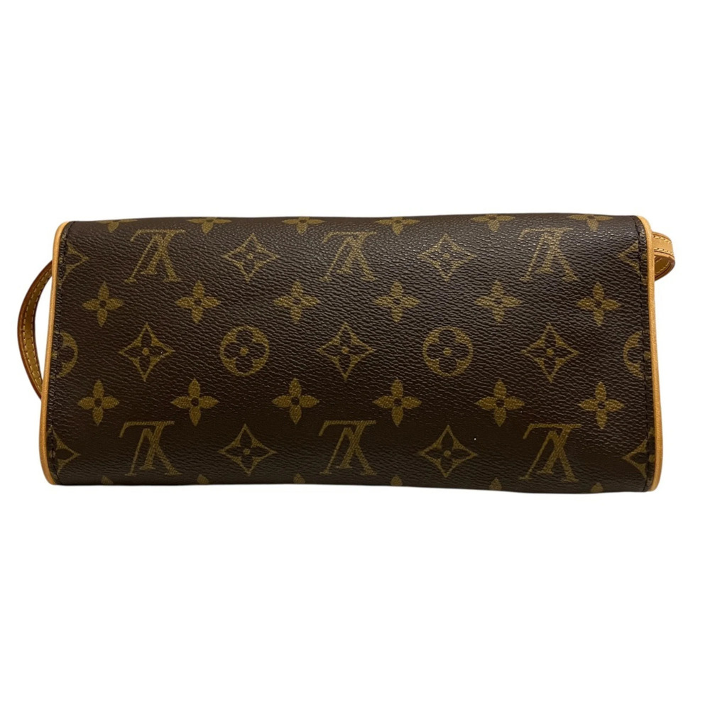 LOUIS VUITTON Authentic Brown Monogram Canvas Pochette Mini Bag - Picture 2 of 9